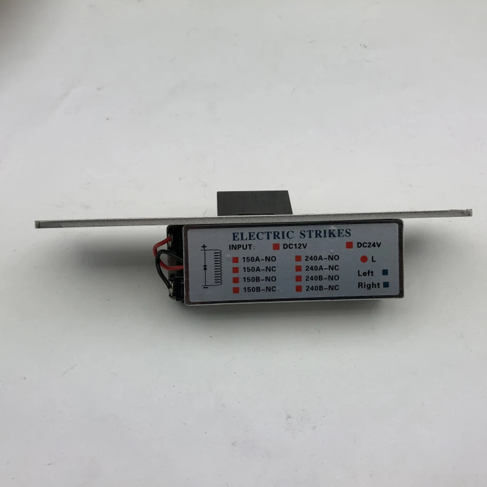 Elock ES150A NO Electric Strike Door Lock For Access Control System Use Fail Safe no cut electric strike door lock