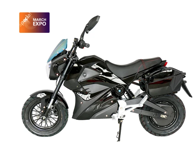 High Quality Cheap Electric Motorcycle with Hydraulic Shock Absorption Disc Brake