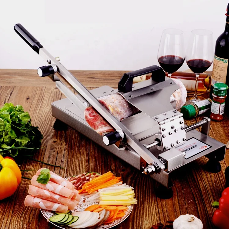 Слайсер для замороженного мяса из нержавеющей стали/ручной слайсер для замороженного мяса/мини-слайсер для замороженного мяса