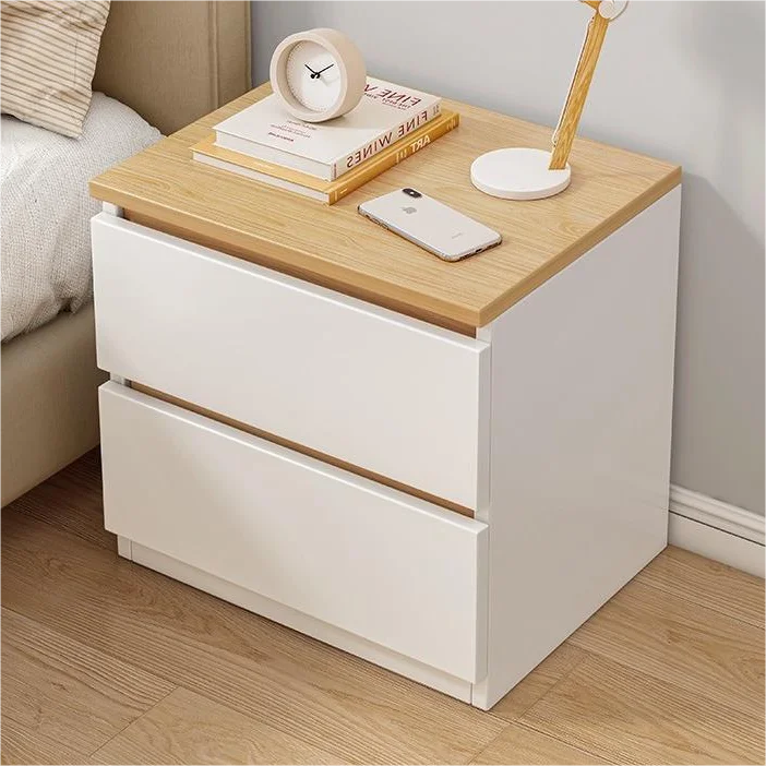 Nordic Bedroom Hospital Drawer Storage Small Bedside Table Modern Nightstand Wood Bedside Table
