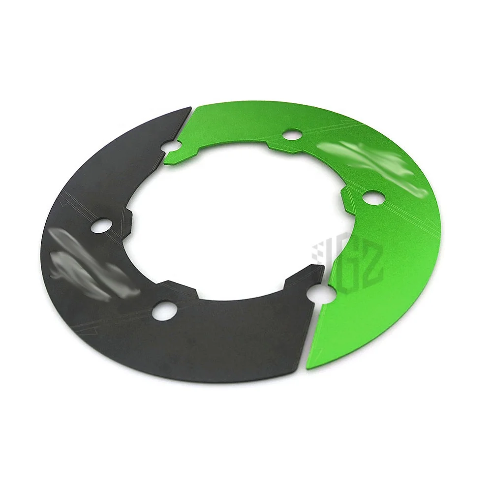 For KAWASAKI NINJA 400 Motorcycle CNC Transmission Belt Pulley Rear Wheel Sprocket Chain Cover Guard Accessories