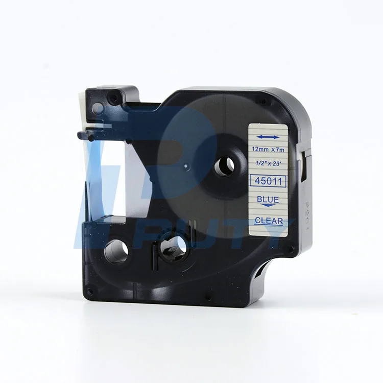PUTY D1 водонепроницаемая клейкая наклейка совместимая с d1 12 мм * 7 м 45011 этикеточная лента для dymo d1