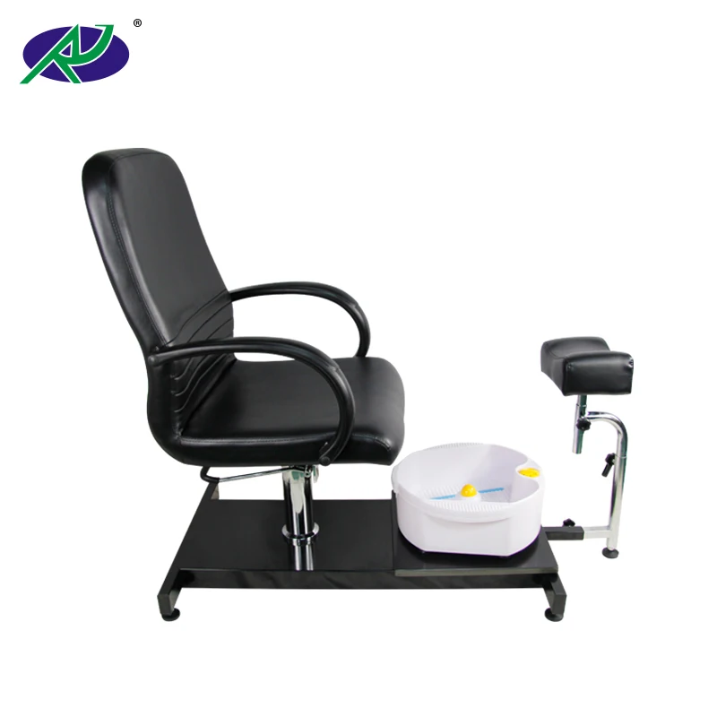 SPA hot sell black Footbath chair with massage machine