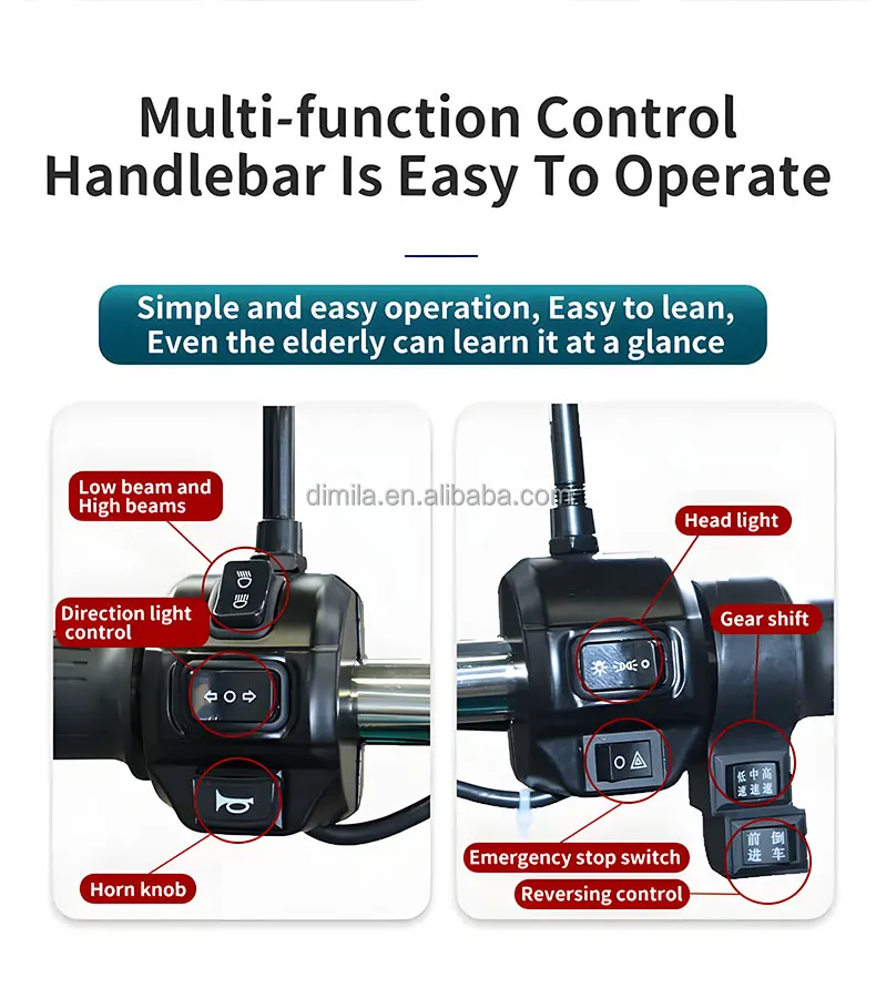 New design Cargo Tricycle 1000W 60V Loading Cargo Open Model Tricycle Suitable For Adults high quality