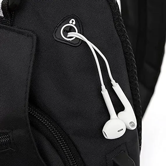 Wholesale Men Cute Astronaut Cartoon Sling Bag Crossbody Casual Chest Shoulder Daypack Hiking Travel Backpack