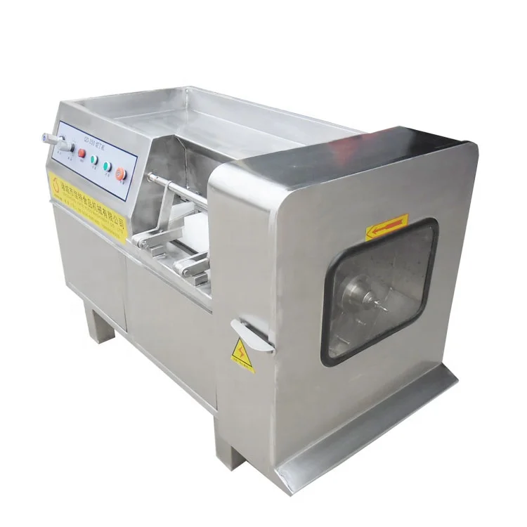 Stainless steel frozen meat dicer cube cutting machine chicken diced machine