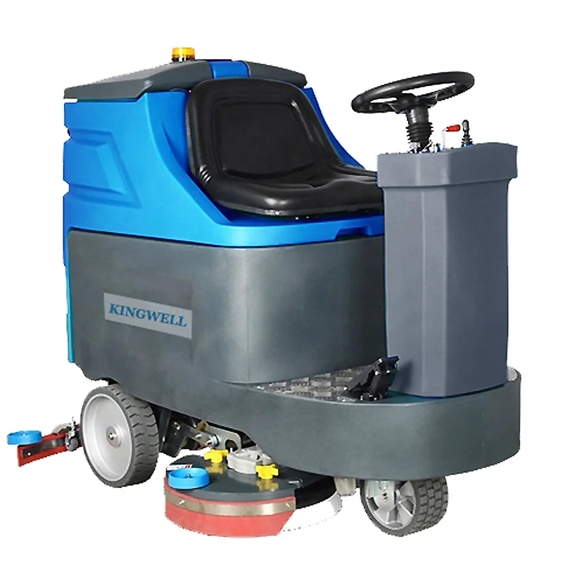 KW-860 Factory Cheap Commercial Floor Scrubbing Cleaning Machine Motor Prices Industrial Floor Scrubber