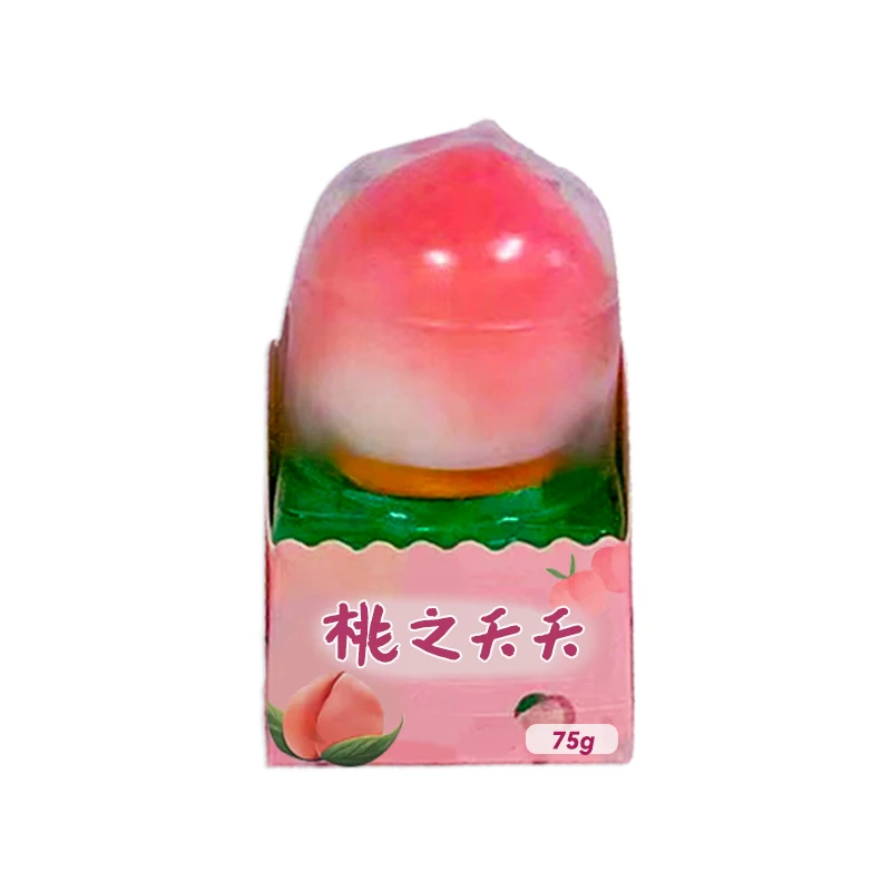 Wholesale Exotic Ice Cream 75g*12 Fruit Ice Cream Peach Mango Best Selling Ice Cream
