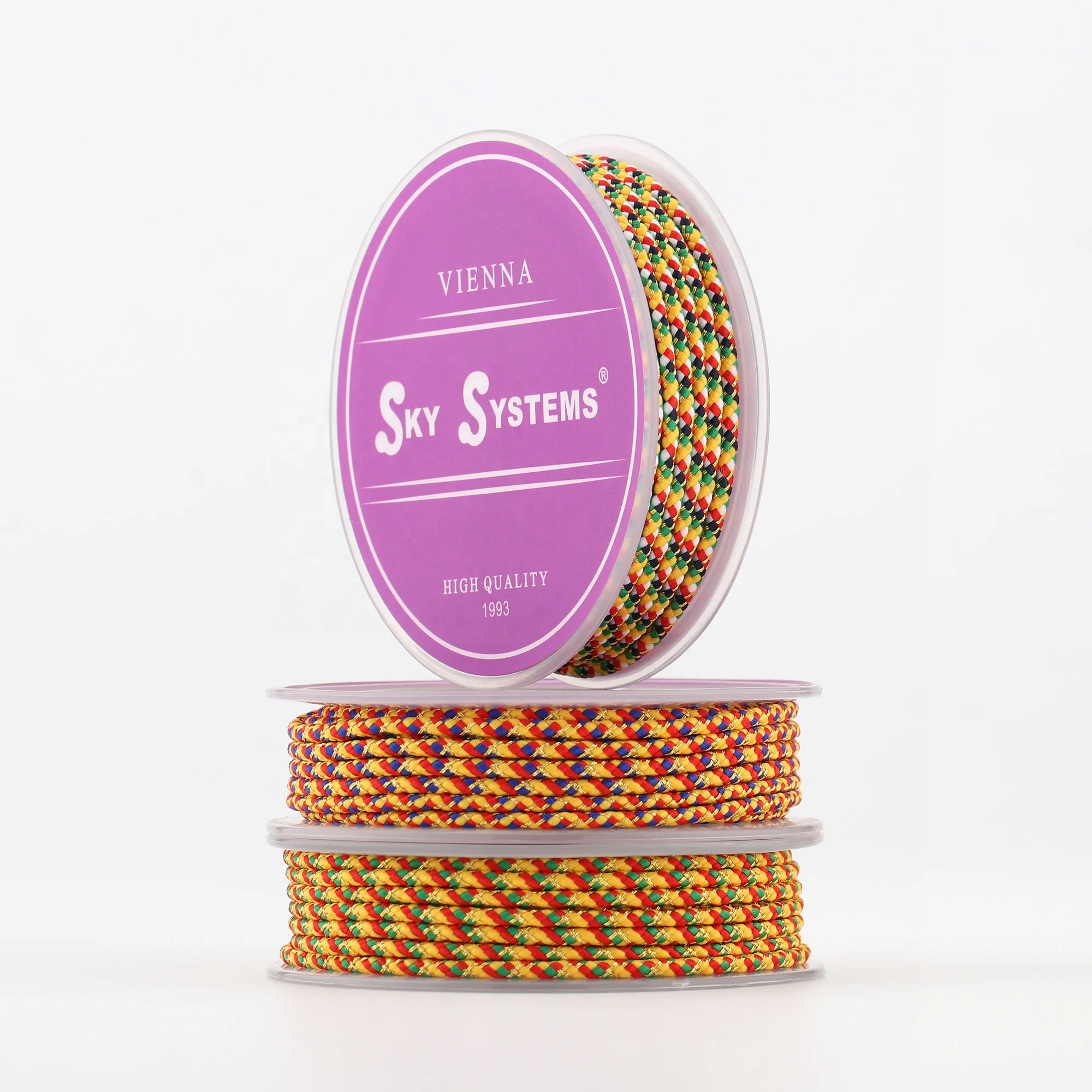 Golden Color 2&2.5mm Jewelry Cord Polyester Rope Jewelry Accessories Bracelet Necklace Material Jewellery Making Supplies