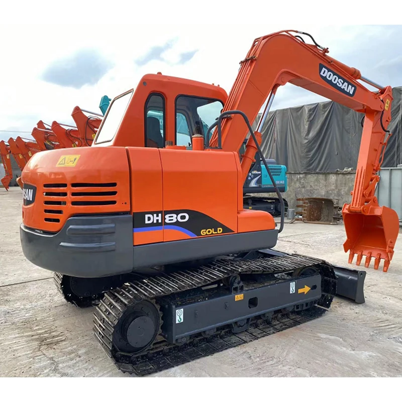 All original cheap price used Doosan excavator DH 80/ Doosan Dx60-9 used Doossan 80 excavator