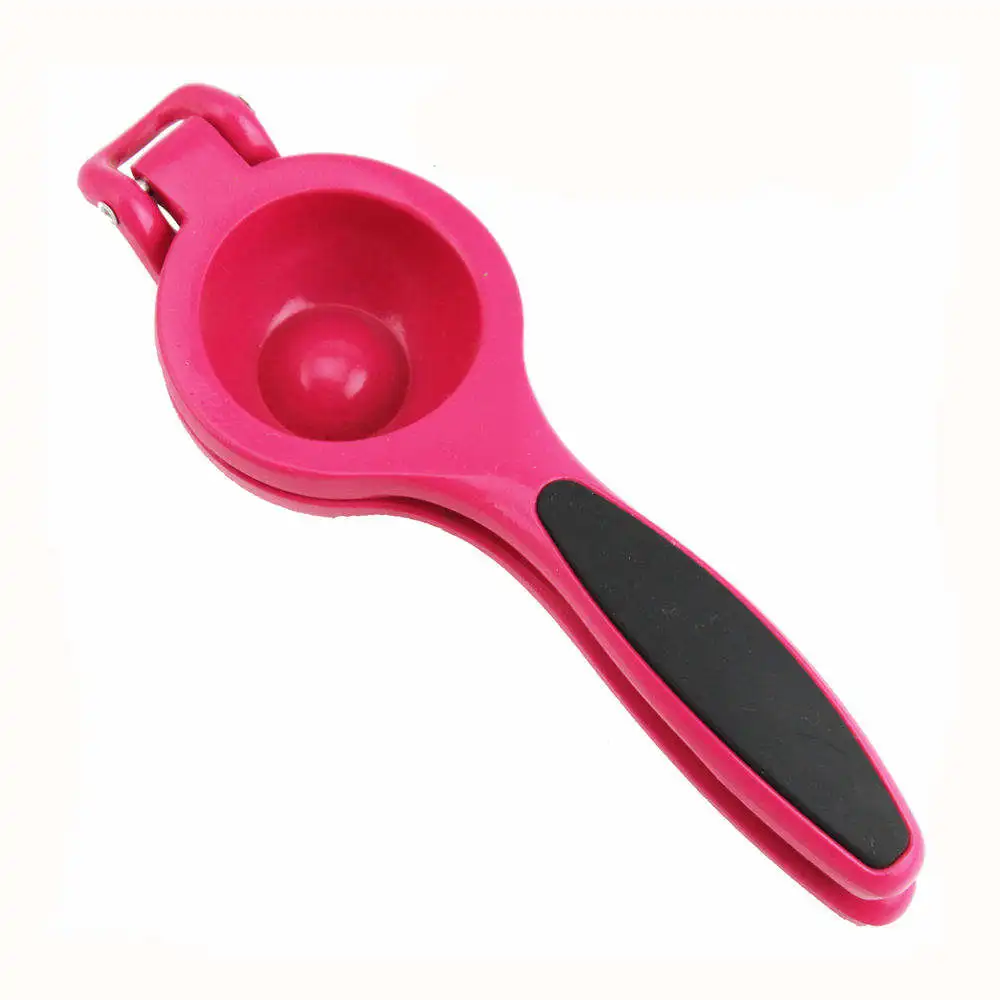 Kitchen Bar Tool 2 in 1 Easy To Squeeze Manual Citrus Hand Juicer Handheld Lemon Squeezer Fruit Juicer Metal Lime Press
