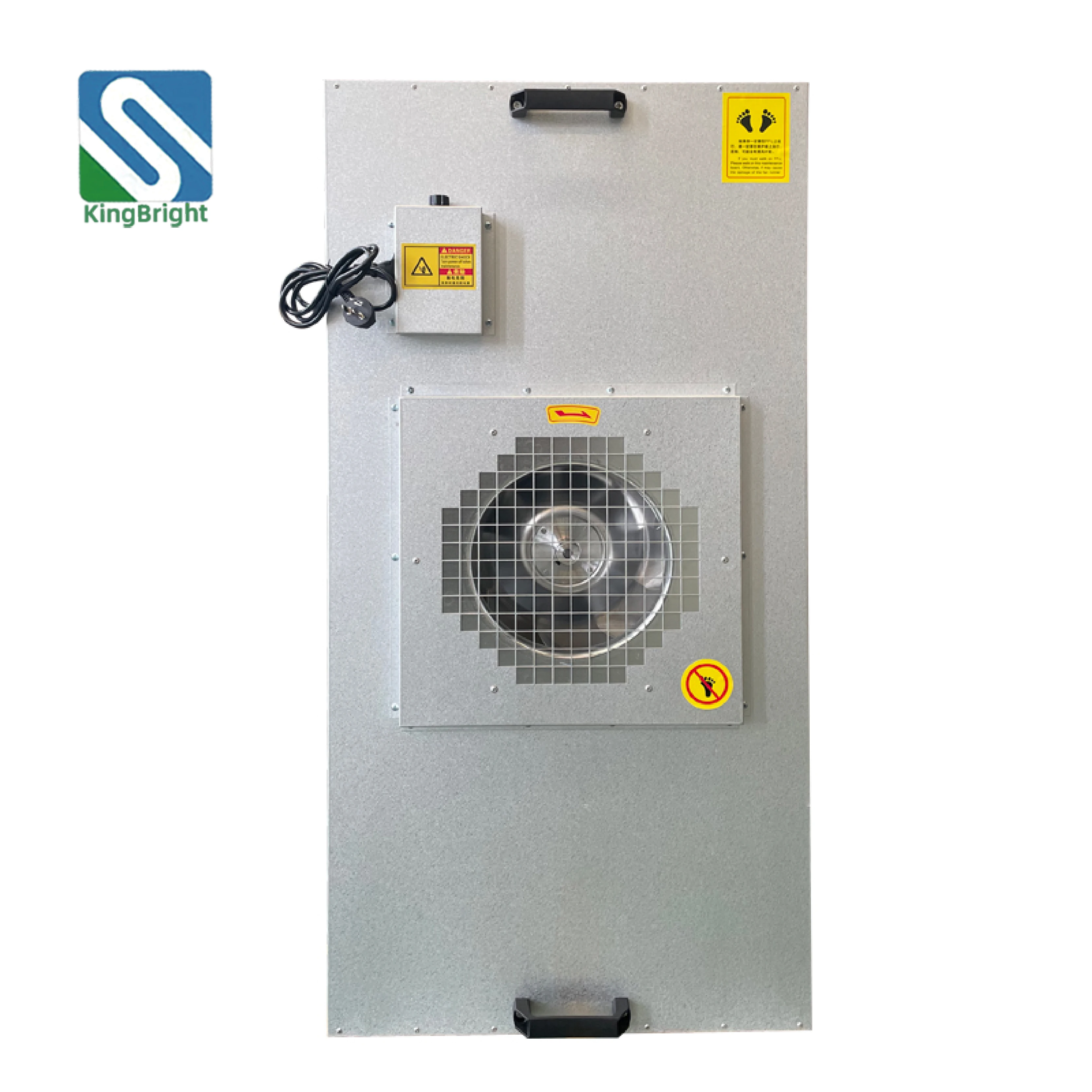1000-level FFU aluminum impeller high-efficiency air purifier workshop purification FFU comes with safety protection net filter