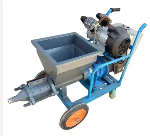 2024 new wall plastering machine\\/plaster spray gun\\/cement plaster mortar spray machines Putty Machine