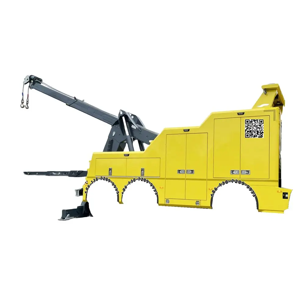 35 tons 40 tons Integrated Heavy Duty tow truck 30 tons  which lift Wrecker Body with underlift towing for sales