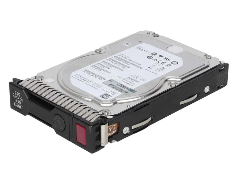 861750-B21 For 6TB 7.2K SATA 6G 3.5inch DS Hard Drive HDD