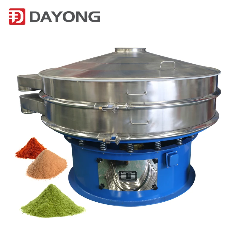 Industrial high frequency vibrating screen starch soy sauce juice can be customized vibrating screen durable