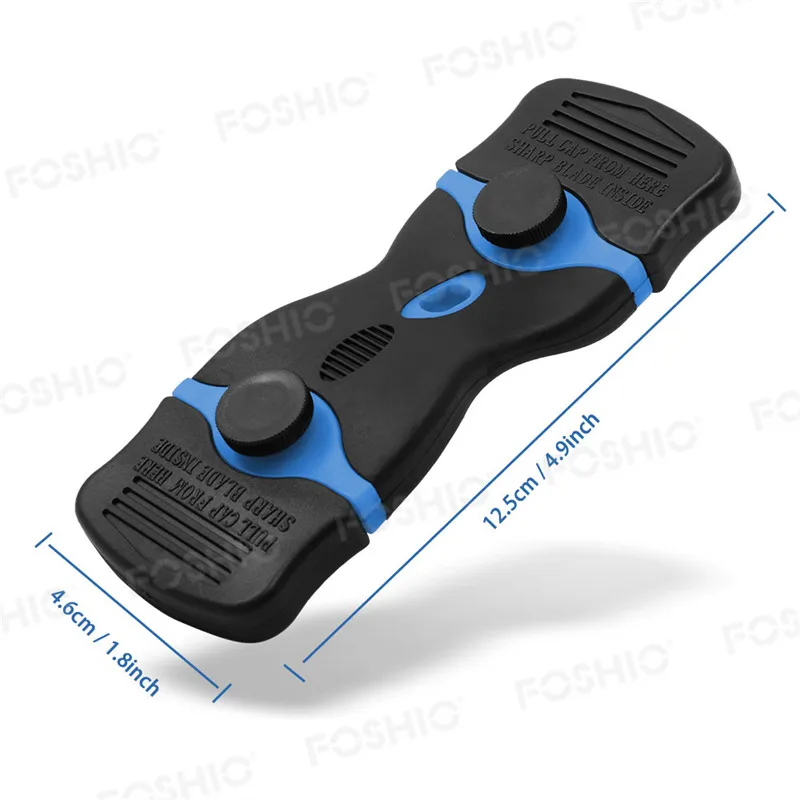 Foshio Customize Window Tint Glue Cleaning  Glass Plastic Razor Scraper