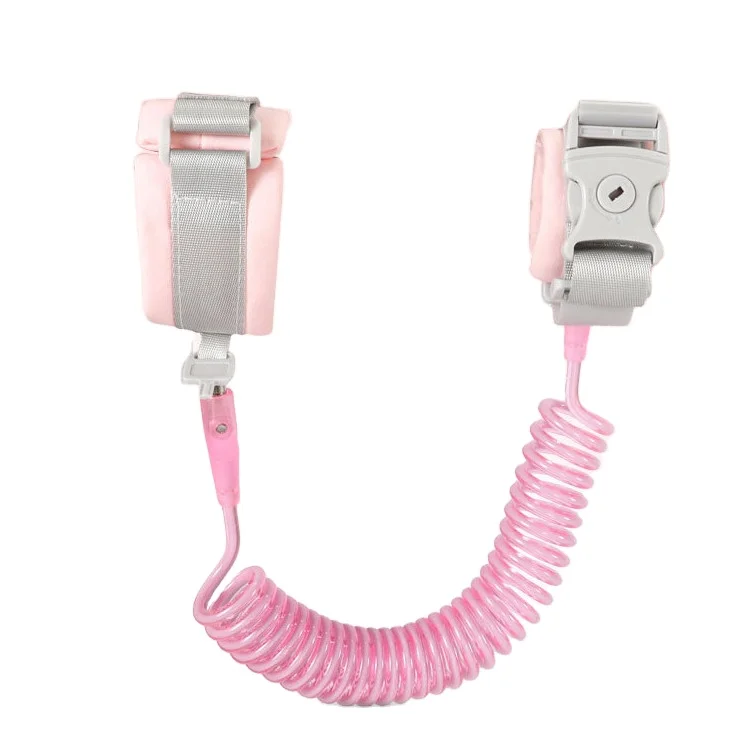 1.5M-2.5M Kids Safety Harness for Children Walking Adjustable Breathable Baby Walker Wristband Outdoor Anti-lost Wrist Link