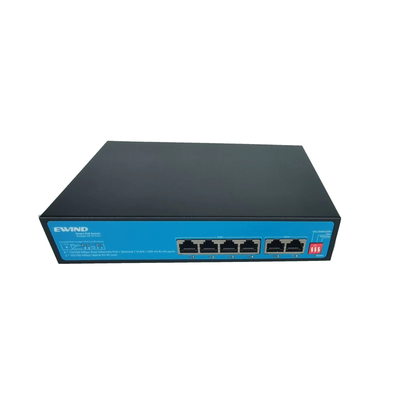 4port power over Ethernet Switch network Switch with poe af standard for ip camera