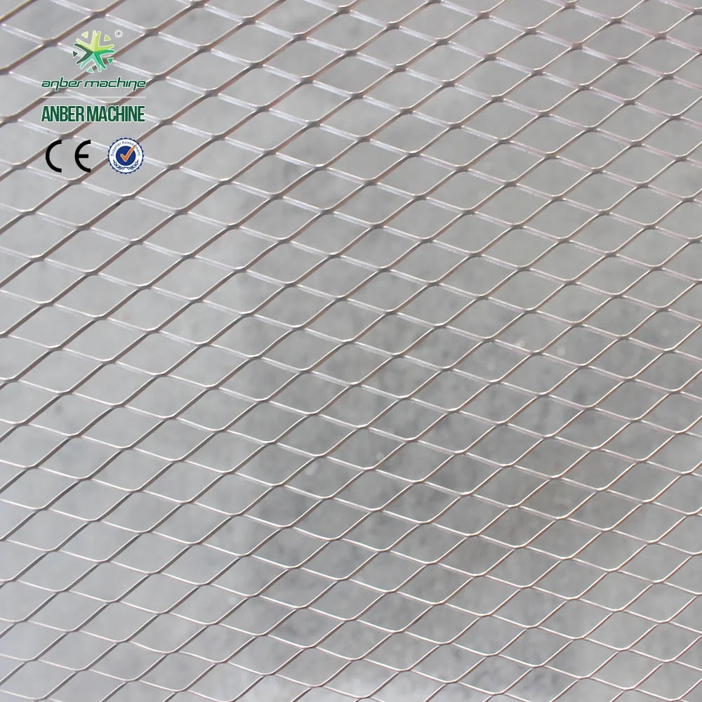 Coil in diamond mesh machine slitting line