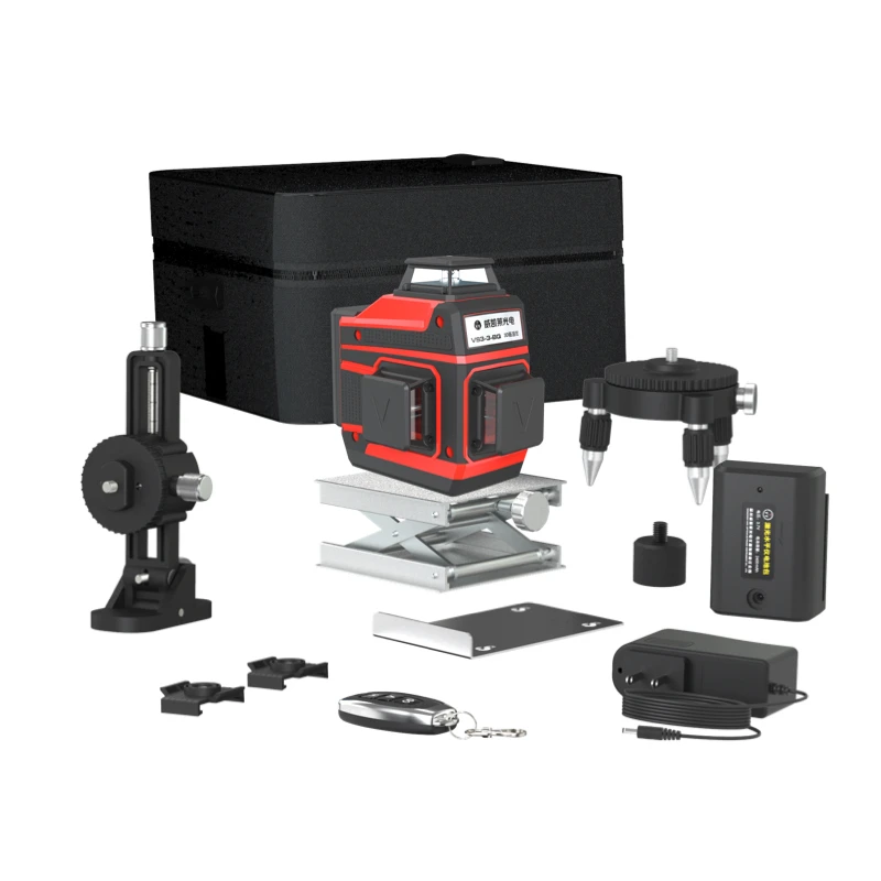 
12 lines 3Dred low multi green in china automatic floor cross multi self leveling 360 land laser level 