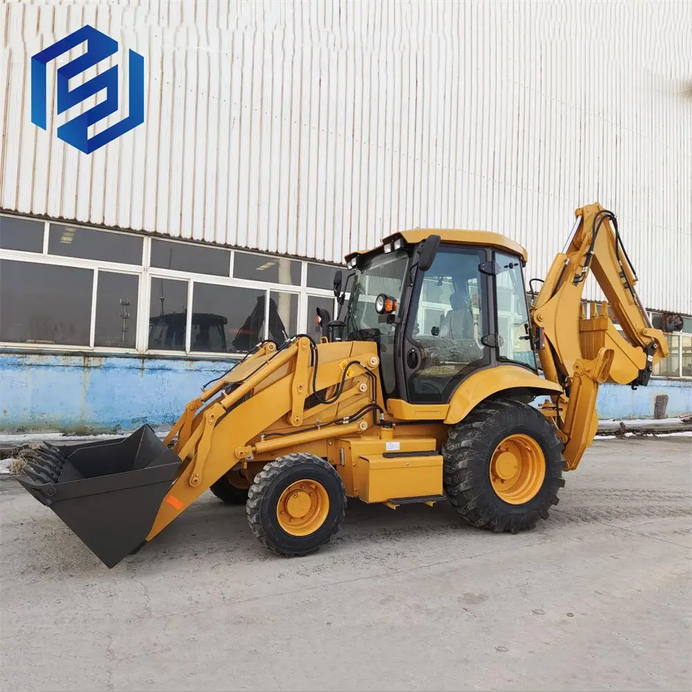 Маленький Подержанный Новый 3CX 4CX 4x2 4x4 трактор мини-экскаватор-погрузчик для JCB