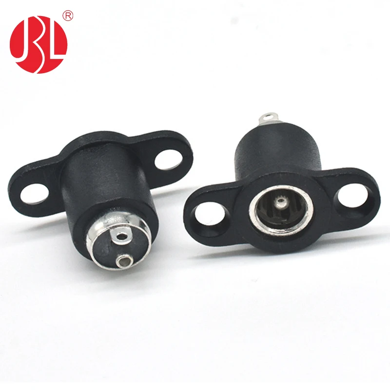 DC-101 Chassis Panel Mount DC Power Jack 5.5*2.1 5.5*2.5 Screw Panel Mount DC Power Socket