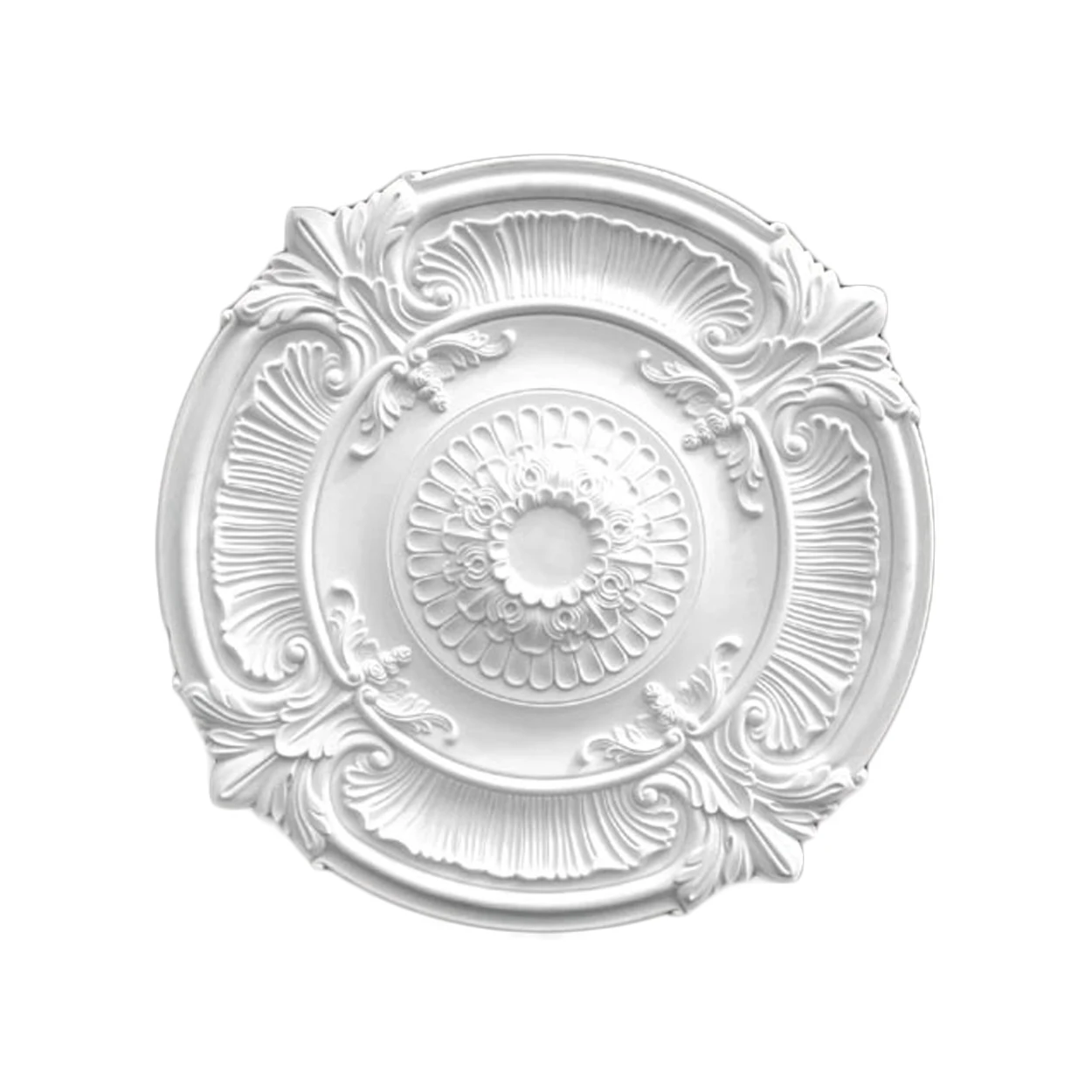 BA2095 Modern Plaster Ceiling Medallion Dome Ceiling Rose Design for Direct Sale
