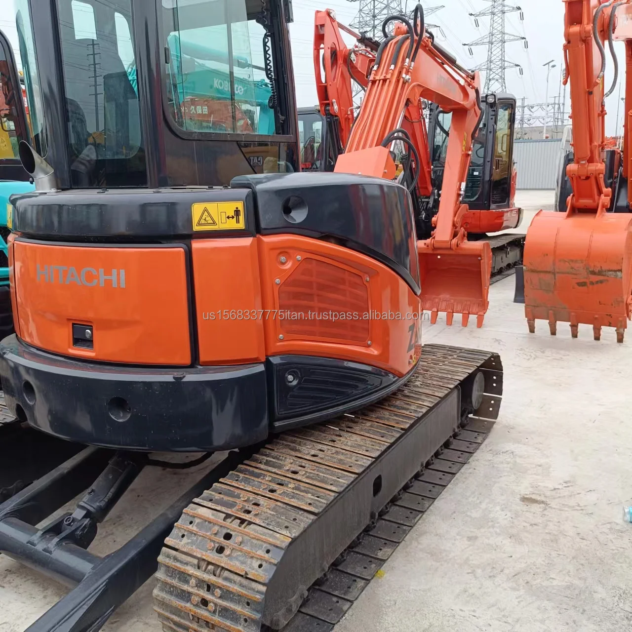 Hitachi ZX50u 5 TON Mini Excavator 5ton Excavator Mini Excavator High Quality and Hyperkinesis Made in JAPAN