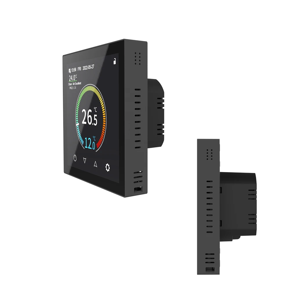 HYT001 Tuya Wi-Fi умный комнатный термостат TFT цветной экран Электрический для подогрева пола