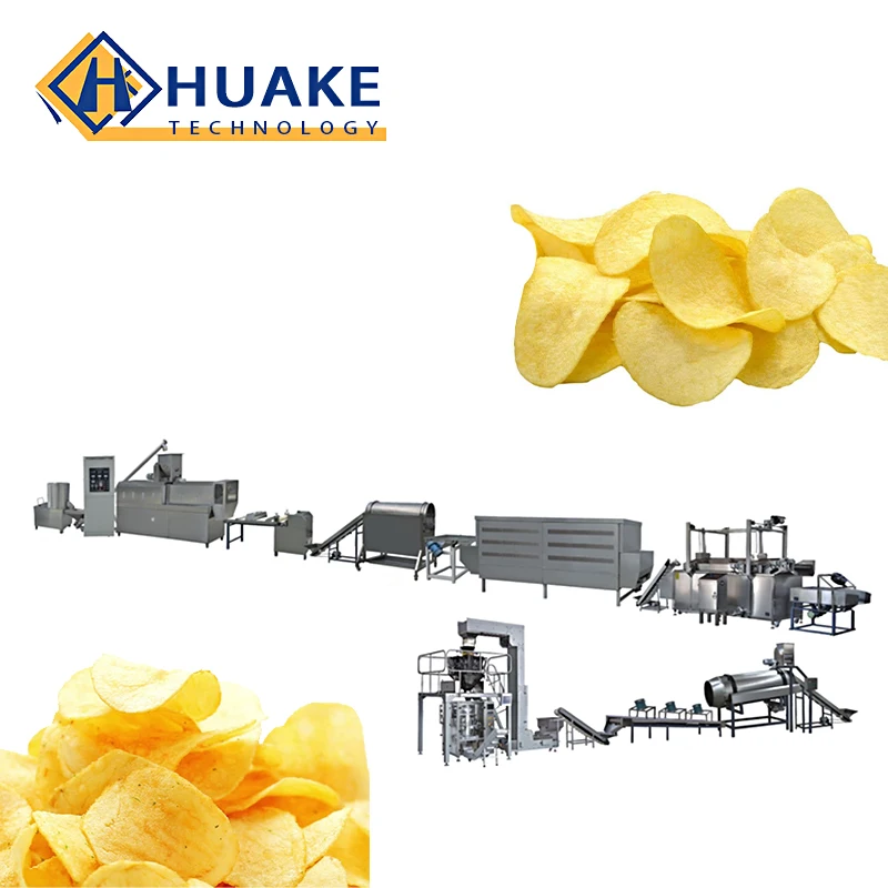 Indian potato chips making machine baked potato chips machine potato crisps machine