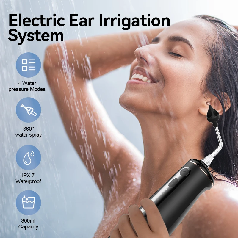 Direct Factory Wholesale Ear Cleaning Tool Ear Wash Kit Electric Earwax Washing Machine Smart Ear Cleaner