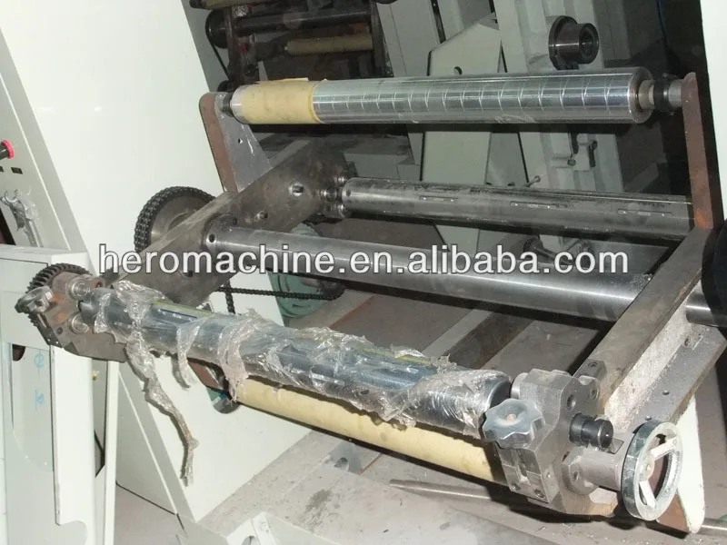 Plastic Film Bag 2 6 8 4 Colour Small Flexographic Flexo Printing Machine Price Mini Flexo Printer