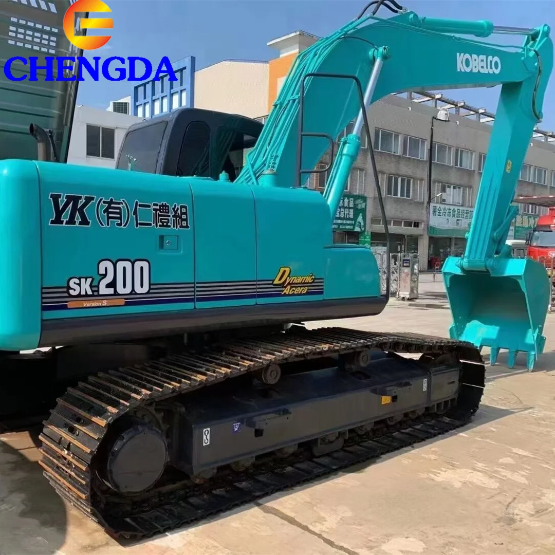 Original Japan Used Excavator SK200 Digger Excavator