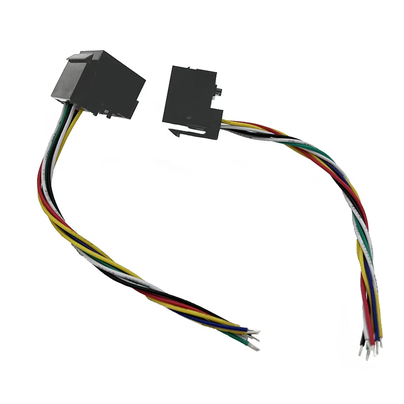 UL1061 26 AWG 648K Wire Leads 8P8C unshielded 100mm Cable Gold Plated Contacts Tel & Networking Customized length and wire color