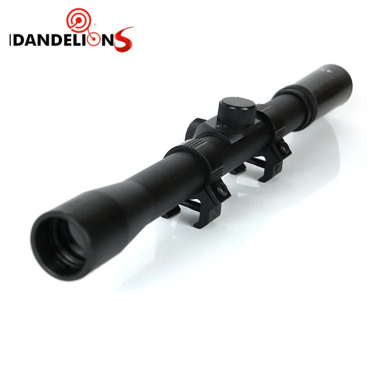 
Cheap 4X20 rifle scope air riflescopes gun Sniper hunting weapons tactical army long range optics scope with scope mounts 