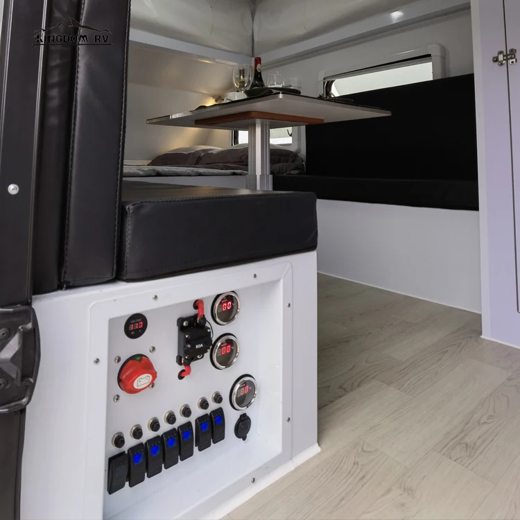 Custom Caravan Motorhome Off Road Travel Camping Rvs Australian Trailers with Kitchen