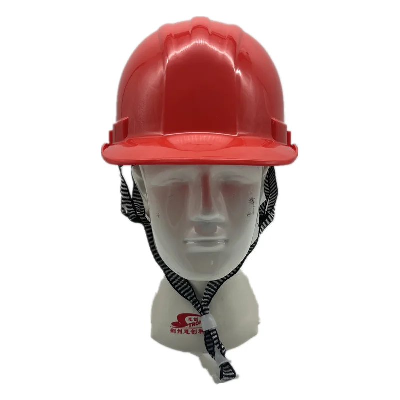 6 points Rachet Suspension HDPE ABS Hard Hats Safety Helmet