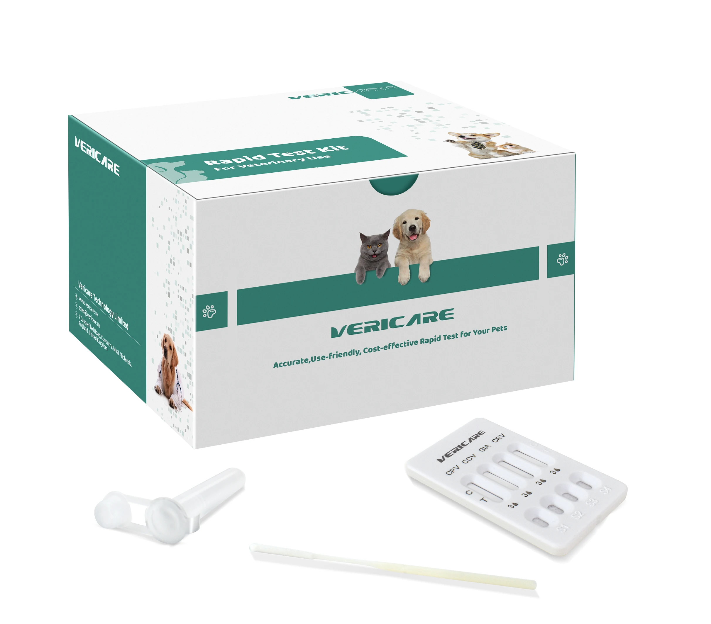 4 en 1 prueba combinada de EHR + LYM + ANA + CHW veterinary kit cpv test kit  Ehrlichia/Ab/Anaplasmas/Ab/Lyme/del parasito d