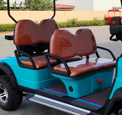 72 Volt Batteries New Customize Electric Golf Buggy Golf Cart Street Legal 4 Seater Golf Cart Grill Front With Headlights