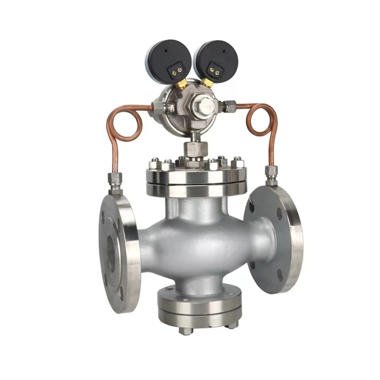 Oxygen/nitrogen/compressed air/natural gas/argon pressure reducing valve YK43F