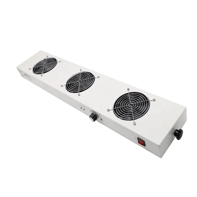 2452-80C Overhead Antistatic Ionizing Air Blower With Three Head For Optoelectronic
