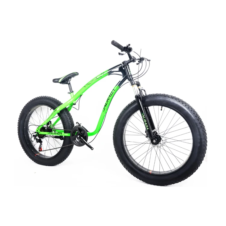 Быстрая доставка 26 дюймов рама из алюминиевого сплава горный гибридный велосипед с толстой шиной для