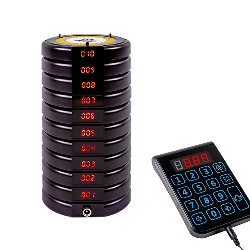 Customization Wireless Buzzer Vibrating Pagers Restaurant Pager Wireless Calling System