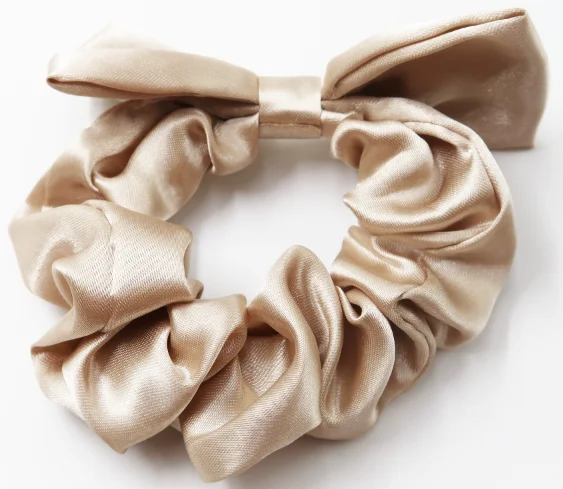 factory supply custom cute hair bow scrunchie for kids