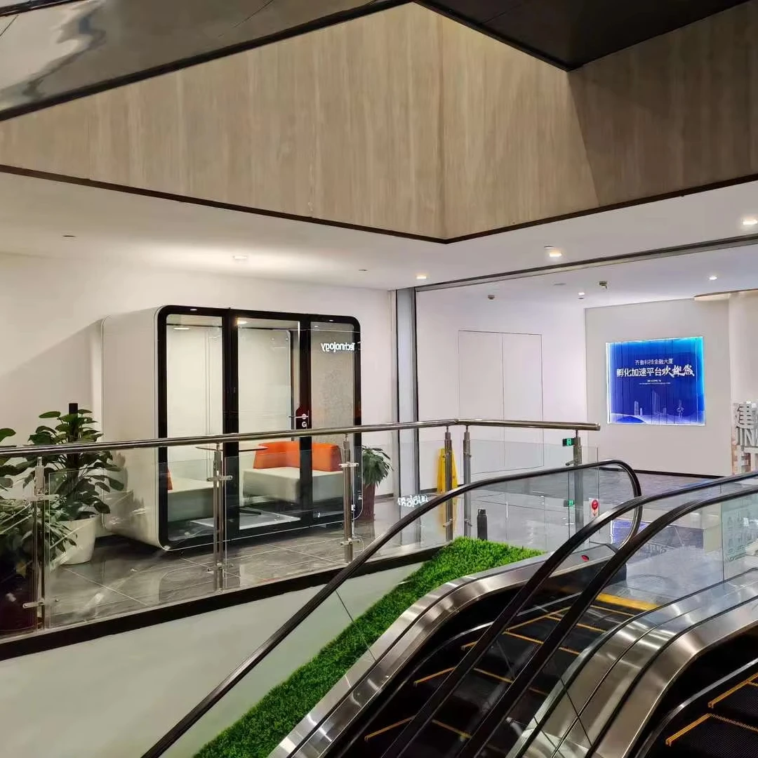 Modular soundproof private meeting room pods office 31bd noise reduction acoustic booth