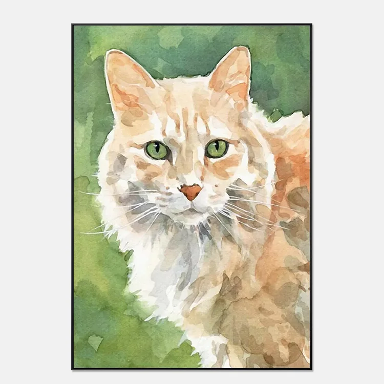 Museum quality custom professional realistic art 3d dog pictures handmade oil painting