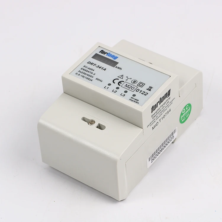 Factory wholesale DRT-341A electronic Digital Kwh Three Phase Digital Energy Meter Wattmeter Monitor