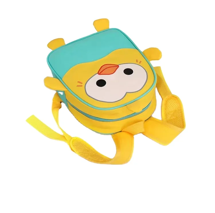 Hengde China New Fashion Shop Recommend Cute 420D Mini School Backpack Bird Cartoon School Bag Wholesale School Bags For Kids