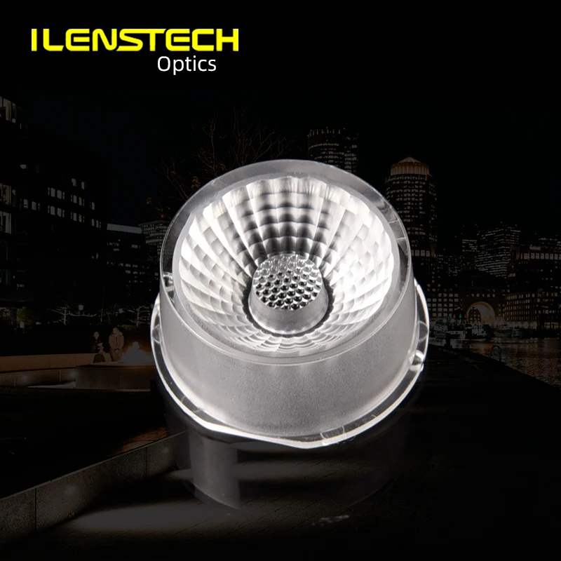 60 Degree clear surface led lens 21mm led optics lens for led lighting